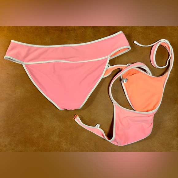 Aerie | Swimsuit Bikini Top and Bottom | Pink | Women's Medium (M) - Picture 2 of 6